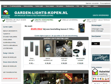 Tablet Screenshot of garden-lights-kopen.nl